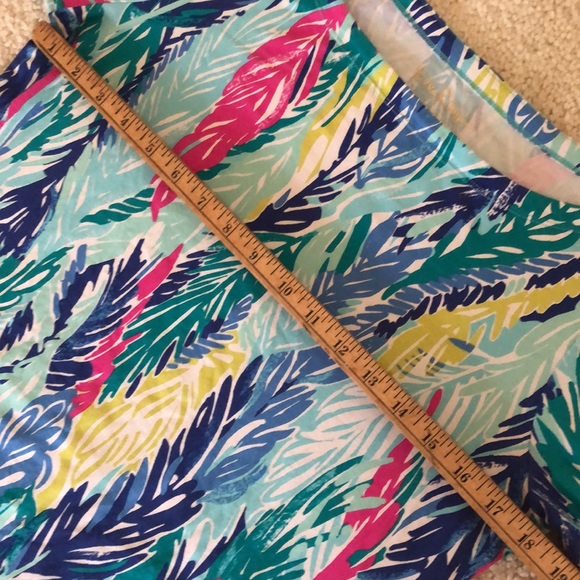 Lilly Pulitzer Sophie Cotton Shift Dress Light As A Feather Print - Picture 11 of 13